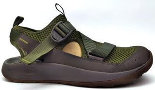 Buy hunter-green Chaco Men&#39;s Odyssey Vegan Sport Sandal Shoes Low-top Slip-on Medium