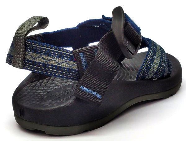 Chaco Kids Boy's Z1 Ecotread Sport Sandals Slip-on Stakes Blue Size 11 M