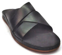 Chaco Women's Wayfarer Slide Sandals Leather Outdoor Slip-on Black Size 6 M