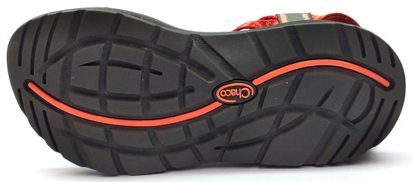 Chaco Women's Z/Cloud X2 Sandals Duo Strapped Fabric Peach Rouge Size 5M