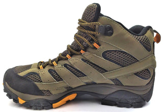 Merrell Men's Moab 2 Mid GTX Hiking Boots GORE-TEX Vibram Walnut Size 9 M