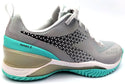 Diadora Women's Blushield Torneo 2 W AG Tennis Shoes Lace-up Silver Blue
