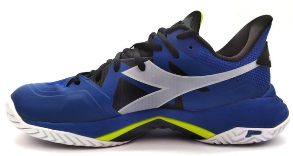 Diadora Men's B.Icon 2 AG Tennis Shoes Sneakers Lace Up Blue White Size 9.5