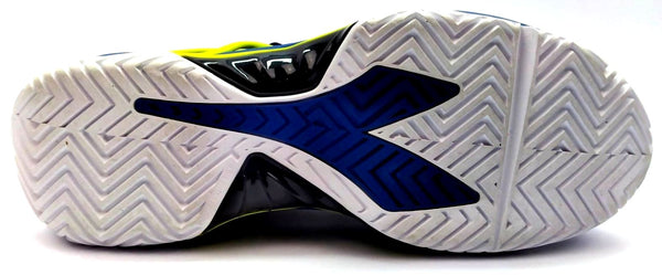 Diadora Men's B.Icon 2 AG Tennis Shoes Sneakers Lace Up Blue White Size 9.5