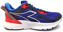 Diadora Mythos Blushield Volo 3 Men's Running Shoes Lightweight Red Blue 9.5