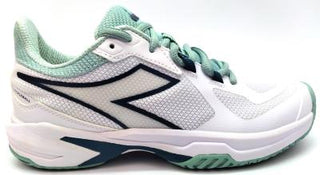 Buy white-legion-blue Diadora Women's Trofeo 2 W AG Pickleball Shoes Lace-up Breathable Comfort