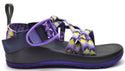Chaco Kids Girl's ZX1 Ecotread Sandals Adjustable Pyramid Orchid Size 10 M