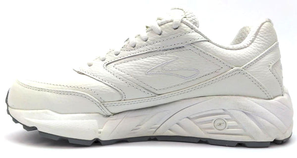 Brooks Women's Addiction Walker Walking Shoes Lace Up Leather Athletic Sneakers
