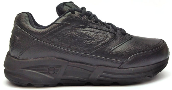 Brooks Women's Addiction Walker Walking Shoes Lace Up Leather Athletic Sneakers
