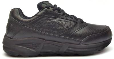 Brooks Women's Addiction Walker Walking Shoes Lace Up Leather Athletic Sneakers