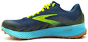 Brooks Men's Catamount Trail Running Shoes Lace Up Neon Green Blue Size 11.5D