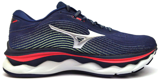 Mizuno Women's Wave Sky 5 Running Shoes Lace-up Lightweight Comfort
