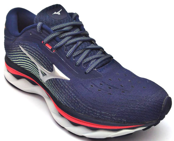 Mizuno Women's Wave Sky 5 Running Shoes Lace-up Lightweight Comfort