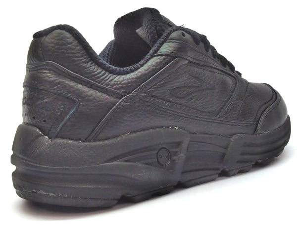Brooks Men's Addiction Walker Walking Shoes Lace Up Leather Athletic Sneakers