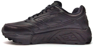 Brooks Men's Addiction Walker Walking Shoes Lace Up Leather Athletic Sneakers