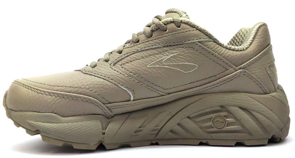 Brooks Men's Addiction Walker Walking Shoes Lace Up Leather Athletic Sneakers