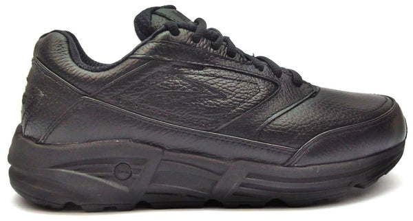 Brooks Men's Addiction Walker Walking Shoes Lace Up Leather Athletic Sneakers