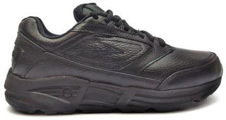 Buy black Brooks Men&#39;s Addiction Walker Walking Shoes Lace Up Leather Athletic Sneakers