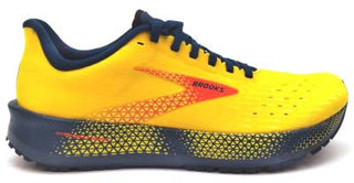 Buy yellow-blue-orange Brooks Men&#39;s Hyperion Tempo Running Shoes Breathable Lightweight Lace Up