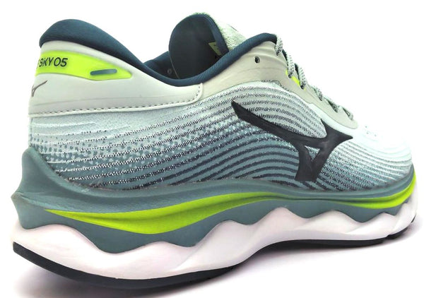 Mizuno Men's Wave Sky 5 Running Shoes Lace-up Lightweight Comfort Breathable