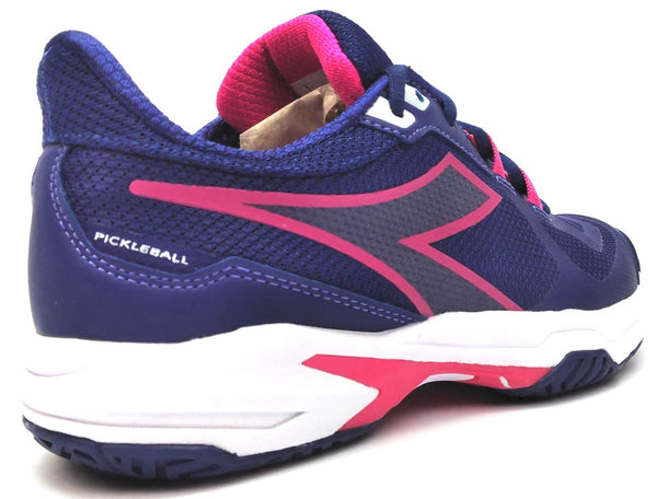 Diadora Women's Trofeo 2 AG Pickleball Shoes Lace-up Lightweight Comfort
