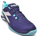 Diadora Women's Blushield Torneo 2 AG Tennis Shoes Lace-up Lightweight Comfort