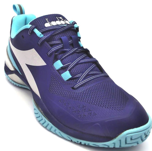 Diadora Women's Blushield Torneo 2 AG Tennis Shoes Lace-up Lightweight Comfort