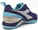 Diadora Women's Blushield Torneo 2 AG Tennis Shoes Lace-up Lightweight Comfort