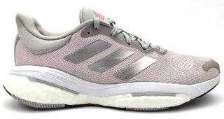 Buy pink-grey Adidas Women&#39;s Solar Glide 5 Running Shoes Athletic Lace Up  Lightweight