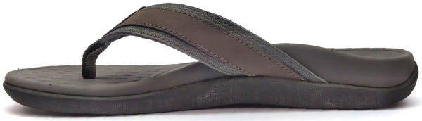 Vionic Men's Tide Sandals Leather Toe Post Flip-flop Slip-on Durable Comfort