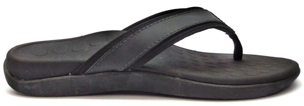 Vionic Men's Tide Sandals Leather Toe Post Flip-flop Slip-on Durable Comfort