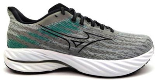 Buy grey-white-green-black Mizuno Wave Inspire 21 Men&#39;s Running Shoes Lace-up Lightweight Comfort