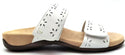 Vionic Women's Rest Randi Sandals Leather Two Strap Slide Adjustable