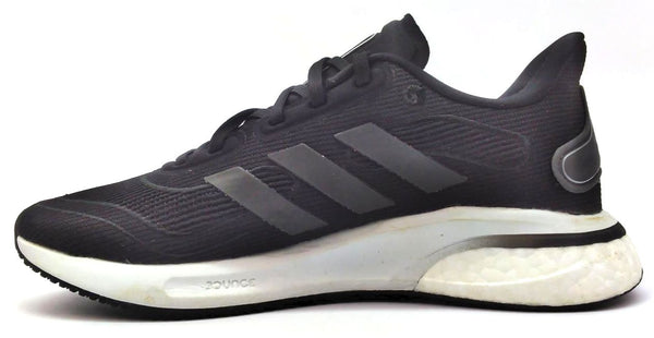 Adidas Women's Supernova Running Shoes Low Top Sneakers Black White Size 7