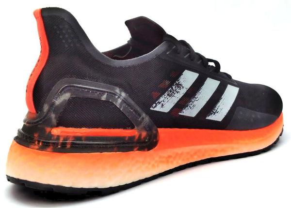 Adidas Women's Ultraboost Pb Running Shoes Sneakers Black Orange White Size 9