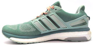 Adidas Women's Energy Boost 3 Running Shoes Sneaker Lace Up Green White Size 11