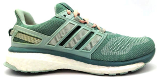 Adidas Women's Energy Boost 3 Running Shoes Sneaker Lace Up Green White Size 11