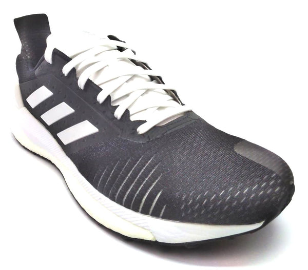 Adidas Women's Solar Glide ST Running Shoes Sneakers Black White Size 9.5