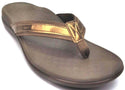 Vionic Women's Tide II Sandals Orthotic Leather Flip Flop Toe-Post Comfort