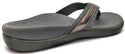 Vionic Women's Tide II Sandals Orthotic Leather Flip Flop Toe-Post Comfort