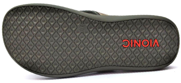 Vionic Women's Tide II Sandals Orthotic Leather Flip Flop Toe-Post Comfort
