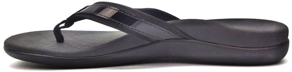 Vionic Women's Tide II Sandals Orthotic Leather Flip Flop Toe-Post Comfort