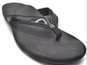Vionic Women's Tide II Sandals Orthotic Leather Flip Flop Toe-Post Comfort