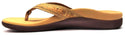 Vionic Women's Tide II Sandals Orthotic Leather Flip Flop Toe-Post Comfort