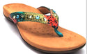 Vionic Women's Lucia Sandals Thong Slide Orthotic Flip Flop Toe-Post Comfort