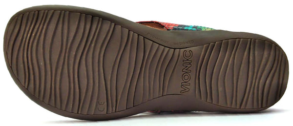 Vionic Women's Lucia Sandals Thong Slide Orthotic Flip Flop Toe-Post Comfort