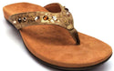 Vionic Women's Lucia Sandals Thong Slide Orthotic Flip Flop Toe-Post Comfort
