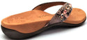 Vionic Women's Lucia Sandals Thong Slide Orthotic Flip Flop Toe-Post Comfort