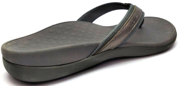Vionic Women's Tide II Sandals Thong Leather Orthaheel Flip Flop Comfort