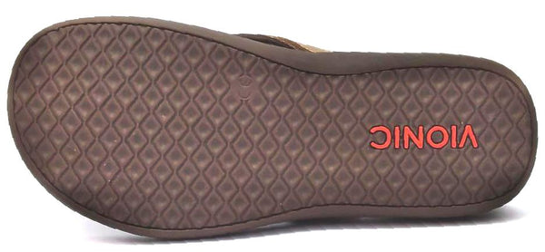 Vionic Women's Tide II Sandals Thong Leather Orthaheel Flip Flop Comfort
